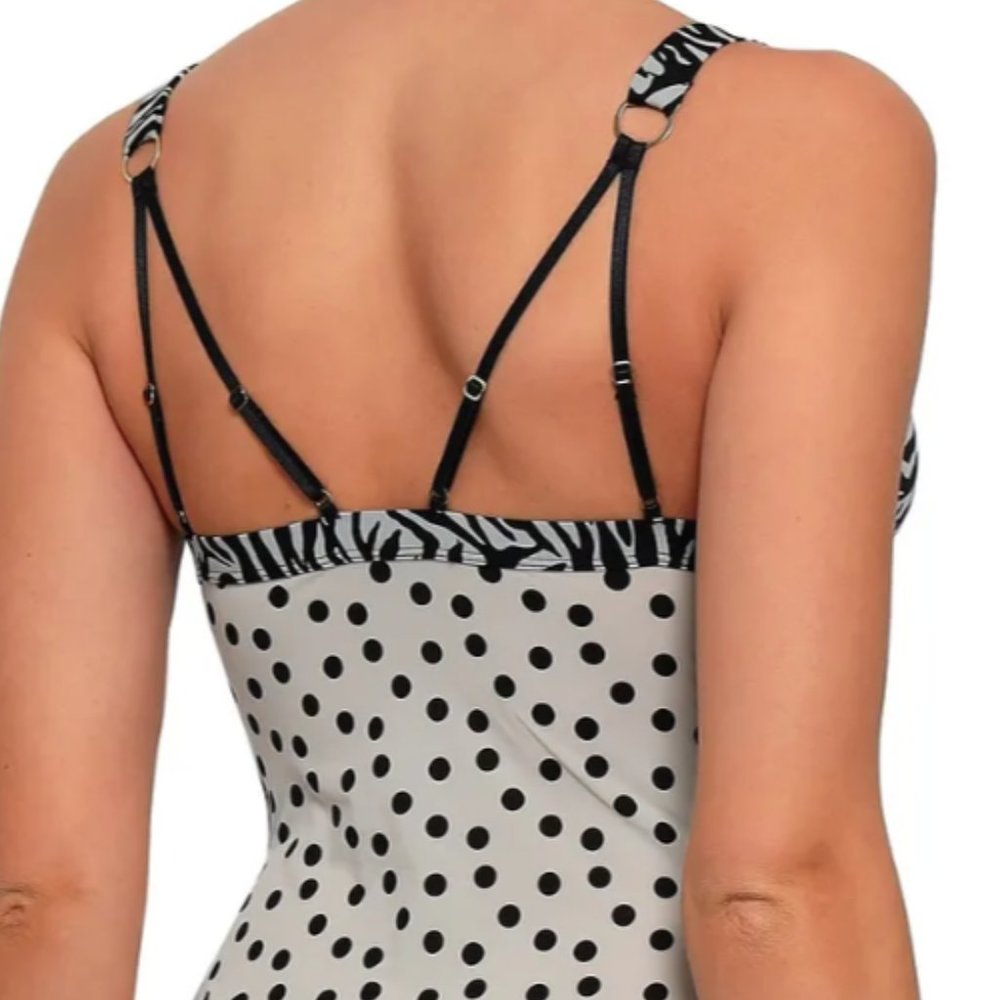 NWT $135 STELLA MCCARTNEY mesh bodysuit LARGE - Picture 4 of 7